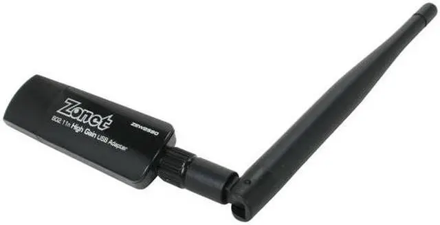 Main image of Zonet ZEW2590 High Gain Wireless Adapter IEEE 802.11b/g/n USB 2.0 Up to 150Mbps Wireless Data Rates