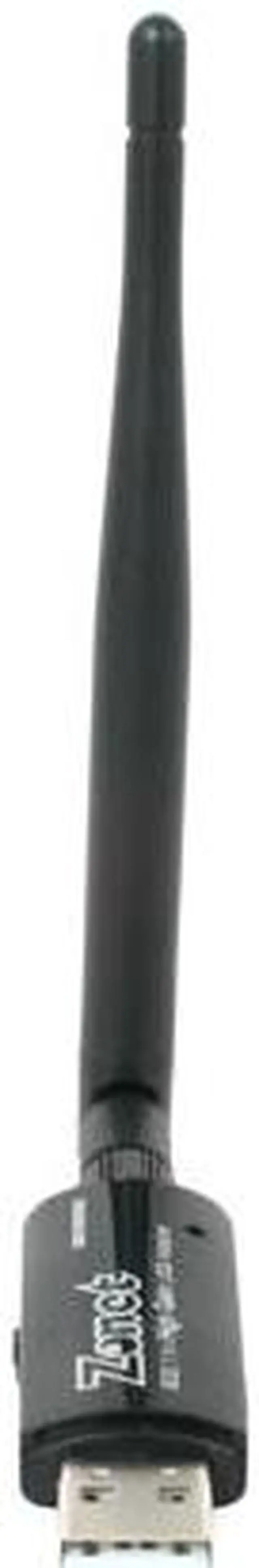 Alt view image 4 of 5 - Zonet ZEW2590 High Gain Wireless Adapter IEEE 802.11b/g/n USB 2.0 Up to 150Mbps Wireless Data Rates