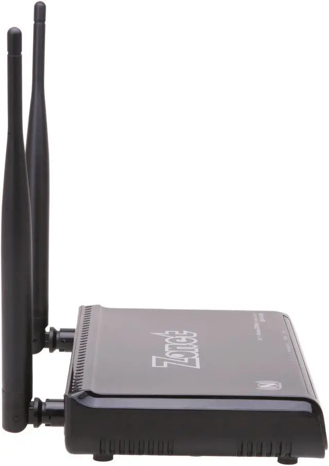 Alt view image 3 of 5 - Zonet ZSR4164WS Wireless Broadband Router IEEE 802.11b/g/n