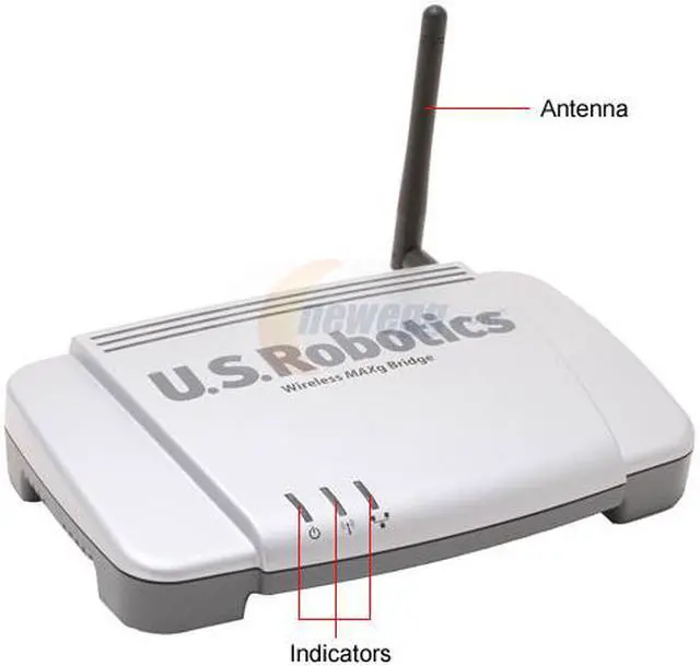 Alt view image 2 of 5 - U.S. Robotics USR5432 Wireless MAXg Bridge