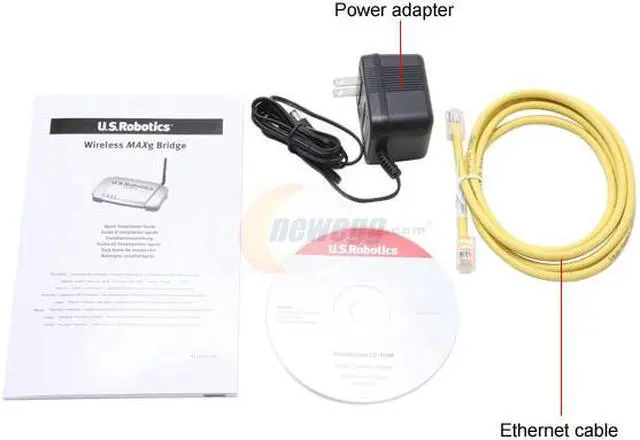 Alt view image 4 of 5 - U.S. Robotics USR5432 Wireless MAXg Bridge