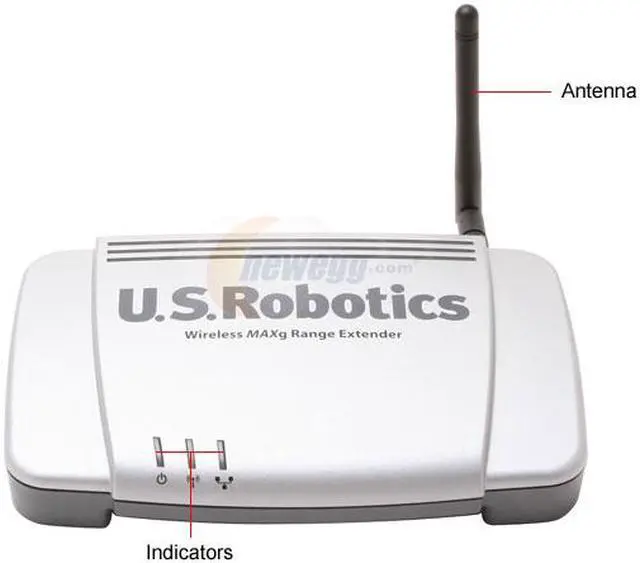 Alt view image 3 of 5 - U.S. Robotics USR5441 Wireless MAXg Range Extender