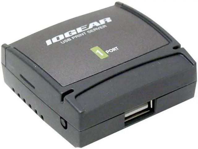 Main image of IOGEAR GPSU01 USB Print Server RJ45 USB 1.1