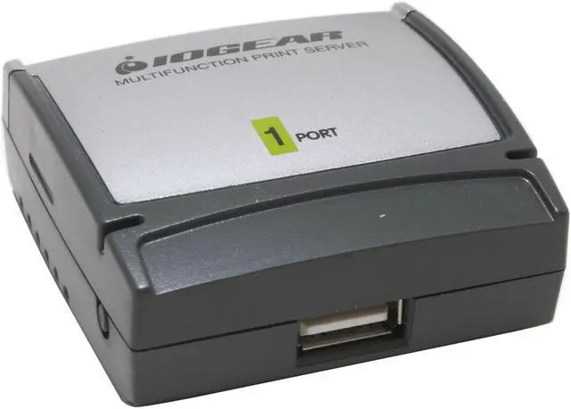 Main image of IOGEAR GMFPSU01 Multi-Function Print Server RJ45 USB 1.1