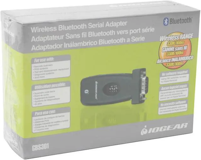 Alt view image 6 of 6 - IOGEAR GBS301 Serial Adapter with Bluetooth wireless technology