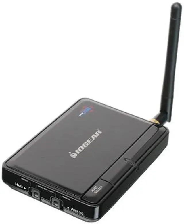 Alt view image 5 of 5 - IOGEAR GUWH104KIT Wireless USB Hub and Adapter