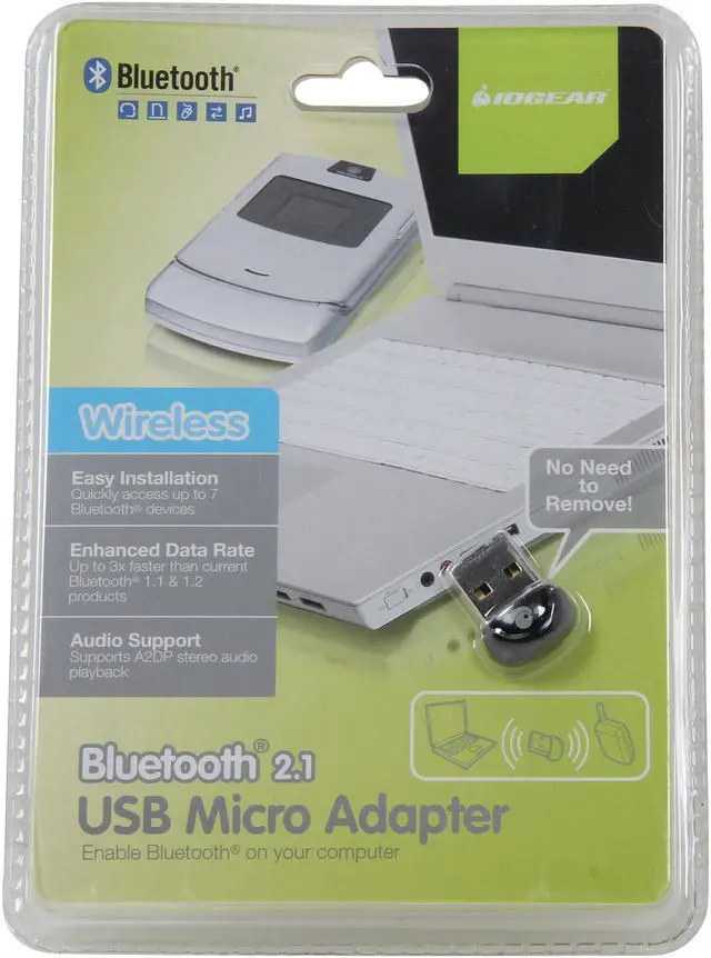 Alt view image 6 of 6 - IOGEAR GBU421 Bluetooth 2.1 USB Micro Adapter