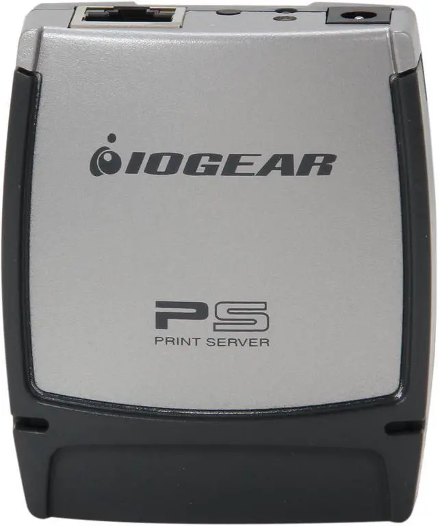 Alt view image 2 of 8 - IOGEAR GPSU21W6 1-Port USB 2.0 Print Server - Multi-Language Version RJ45 USB 2.0