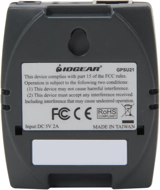 Alt view image 4 of 8 - IOGEAR GPSU21W6 1-Port USB 2.0 Print Server - Multi-Language Version RJ45 USB 2.0