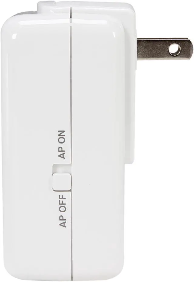 Alt view image 3 of 8 - IOGEAR GWRH1 NetShair Link Portable Wi-Fi Router & USB Media Hub IEEE 802.11b/g/n