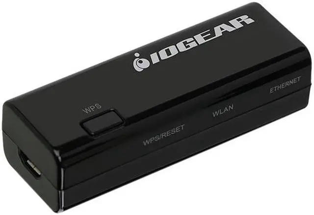 Alt view image 2 of 4 - IOGEAR GWU637 ETHERNET 2WIFI UNIVERSAL WIRELESSADAPTER