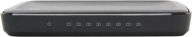 Alt view image 2 of 5 - WD My Net 8-Port Gigabit Switch - 8x Ports, 10/100/1000 Gigabit, Port-Based QoS, Plug-n-Play WDBJVC0000NCH-NESN