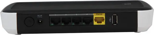 Alt view image 3 of 4 - Western Digital My Net N600 HD Dual-Band Router - 5x Ports, 10/100 Ethernet, 300 + 300 Mbps, USB, Dual-Band, 2.4/5 GHz  WDBEAV0000NWT-HESN