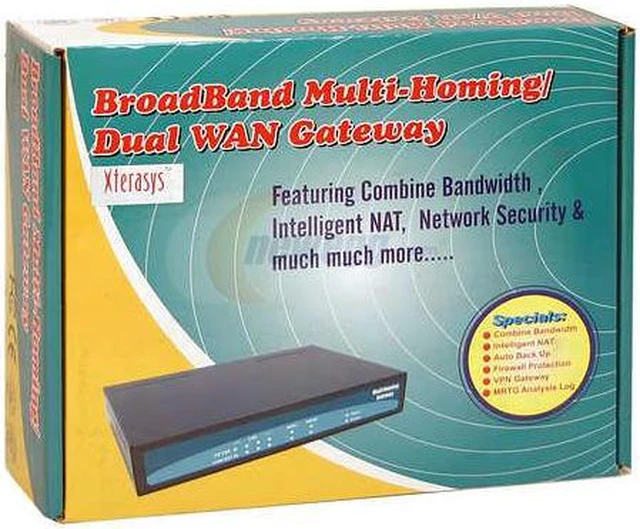 XTERASYS XR-4106 10/100Mbps Dual WAN 4-Port DSL/Cable Broadband Router ...