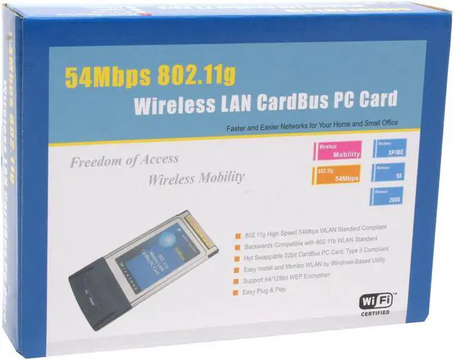 Alt view image 5 of 8 - XTERASYS XN-2423G Wireless PC Card