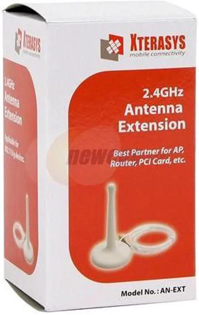 Alt view image 3 of 3 - XTERASYS AN-EXT External 2.4GHz IEEE 802.11b/g Wireless Antenna Extension
