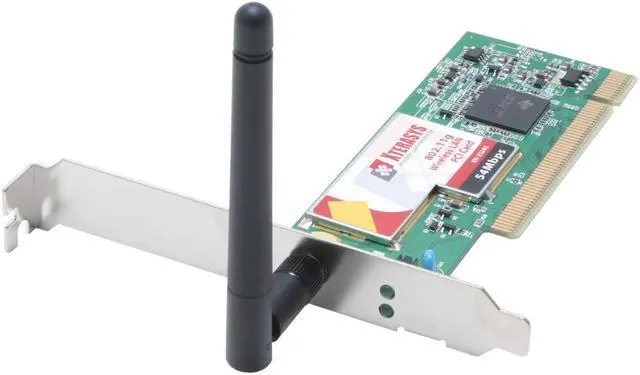 Main image of XTERASYS XN-2524G Wireless LAN Card IEEE 802.11b/g PCI Up to 54Mbps Wireless Data Rates