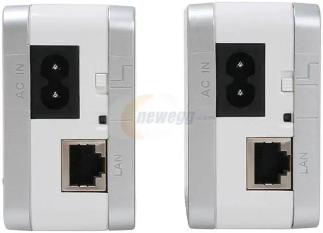 Alt view image 4 of 6 - Panasonic BLPA100KTA HD-PLC Ethernet Adaptor Starter Pack Up to 190Mbps