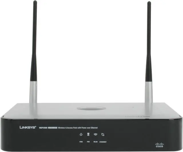 Alt view image 5 of 6 - Cisco Small Business WAP2000 Wireless-G Access Point: PoE