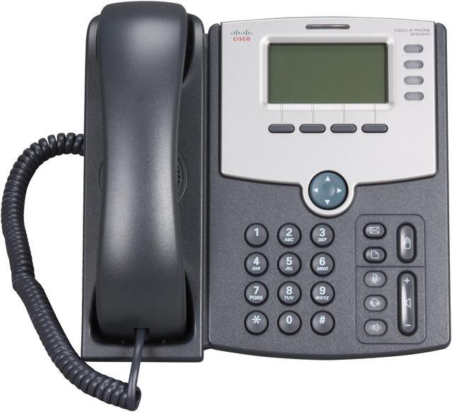 Alt view image 3 of 6 - Cisco Small Business SPA504G 4 Line IP Phone With Display, PoE and PC Port