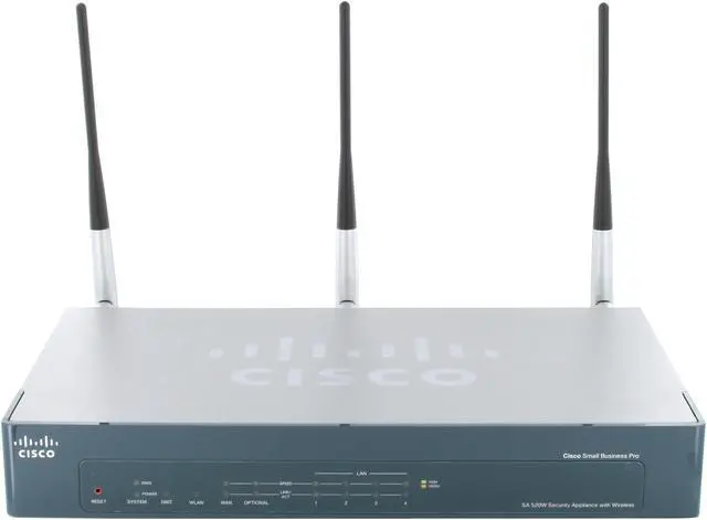 Alt view image 2 of 6 - Cisco Small Business SA520W-K9 Security Appliance