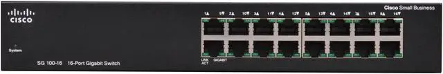 Alt view image 2 of 5 - Cisco Small Business SR2016T-NA Unmanaged Unmanaged Switch with QoS