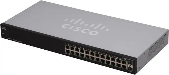 Main image of Cisco Small Business SR2024T-NA Unmanaged Unmanaged Switch with QoS