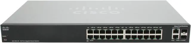 Alt view image 2 of 5 - Cisco Small Business 200 Series SLM2024T-NA Smart Gigabit Switch SG200-26
