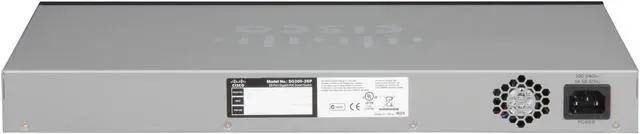 Alt view image 4 of 5 - Cisco Small Business 200 Series SLM2024PT-NA Smart PoE Gigabit Switch SG200-26P