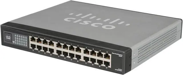 (未使用･未開封品)Cisco Small Business SLM224PT-NA - switch - 24 ports Cisco SF200-24P 24-Port Switch with 12 PoE Ports - SLM224PT-NA