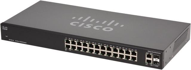 Cisco Small Business 100 Series SF102-24-NA 24-Port Gigabit Switch