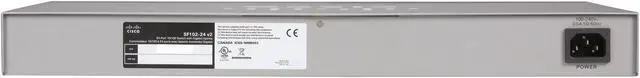 Alt view image 4 of 5 - Cisco Small Business 100 Series SF102-24-NA Unmanaged 24-Port Gigabit Switch