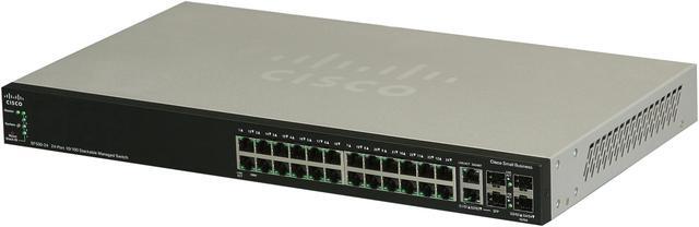 Main image of Cisco Small Business 500 Series SF500-24-K9-NA Managed Stackable Ethernet Switch