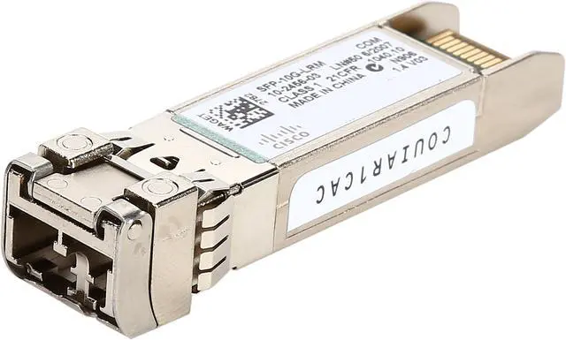 Main image of Cisco SFP-10G-LRM SFP+ Transceiver, 1 x LC/PC Duplex 10GBase-LRM Network