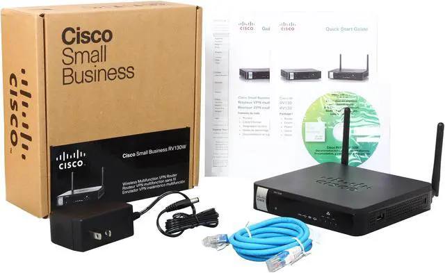 Alt view image 6 of 6 - Cisco Small Business RV130W-A-K9-NA Wireless-N Multifunction VPN Router