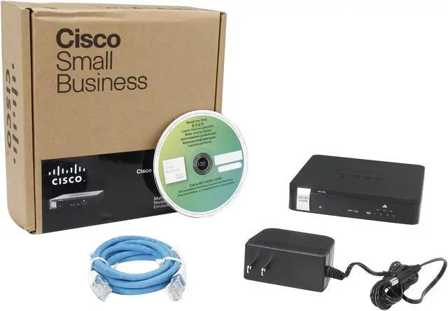Alt view image 6 of 6 - Cisco Small Business RV130-K9-NA VPN Router 1 x 10/100/1000Mbps WAN Ports 4 x 10/100/1000Mbps LAN Ports