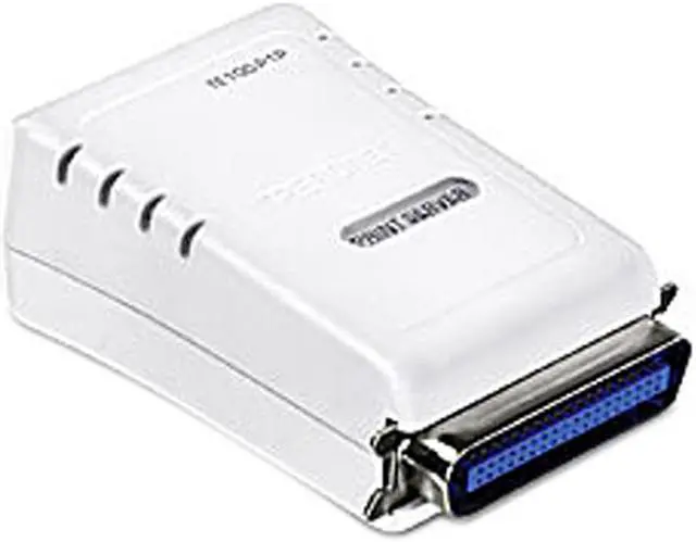 Main image of TRENDnet TE100-P1P Parallel Print Server RJ45 IEEE 1284 Male Centronics (DB-36)