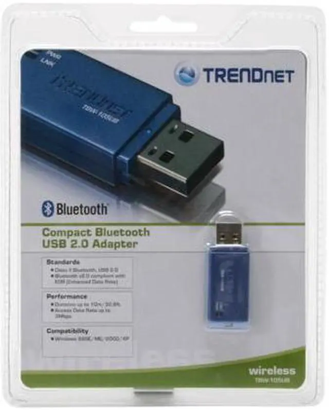 Alt view image 3 of 3 - TRENDnet TBW-105UB Compact Bluetooth Adapter