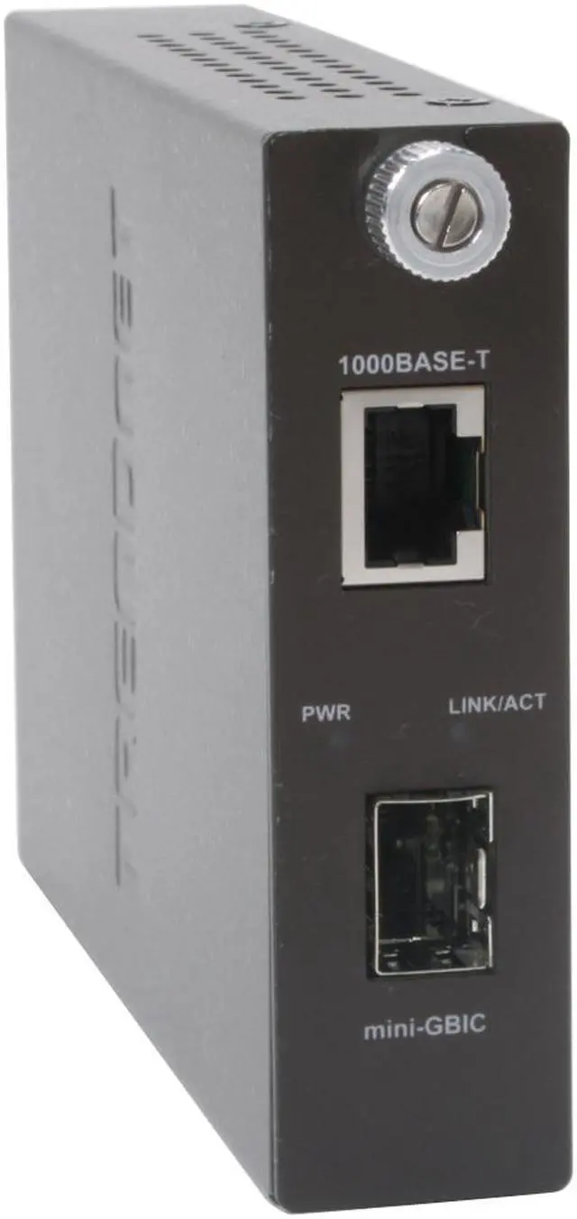 Alt view image 2 of 6 - TRENDnet Intelligent 1000Base-T to 1000Base-FX Single Mode SC Type Fiber Media Converter (50 Km / 31 Miles), Fiber to Ethernet Converter, RJ-45 Port, Fiber Port, TFC-1000S50