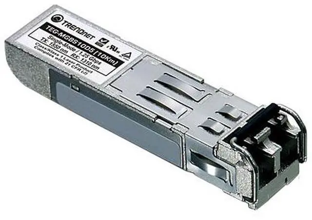 Alt view image 2 of 5 - TRENDnet SFP to RJ45 Dual Wavelength Single-Mode LC Module, TEG-MGBS10D5, Must Pair with TEG-MGBS10D3 or a Compatible Module, Up to 10 km (6.2 Miles), Compatible with Standard SFP