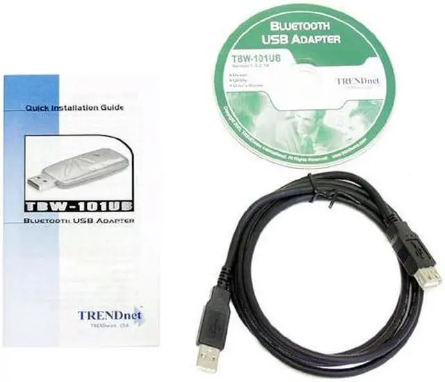 Alt view image 2 of 5 - TRENDnet TBW-101UB Bluetooth USB Adapter