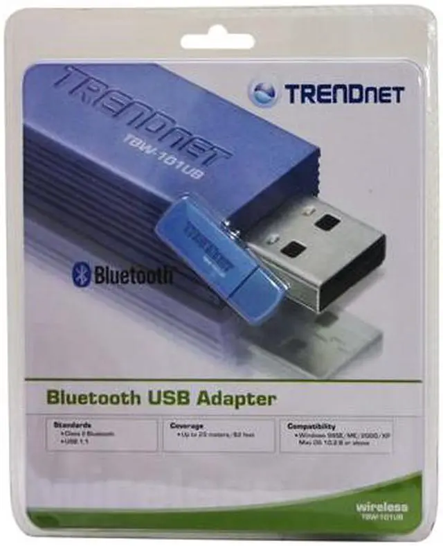 Alt view image 5 of 5 - TRENDnet TBW-101UB Bluetooth USB Adapter
