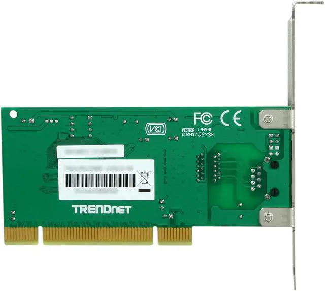 Alt view image 5 of 5 - TRENDnet TEG-PCITXR Gigabit Network Adapter 10/100/1000Mbps PCI 1 x RJ45