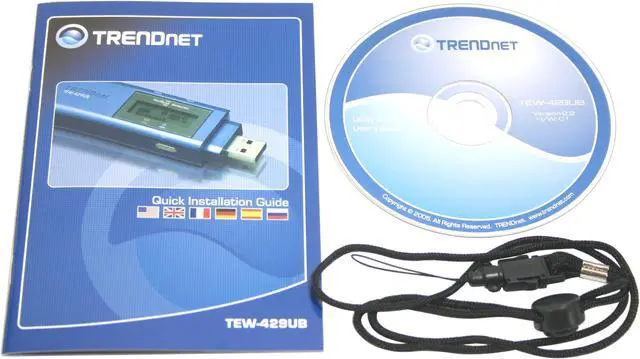 Alt view image 3 of 12 - TRENDnet TEW-429UB Wireless Adapter with HotSpot Detector IEEE 802.11b/g USB 2.0, 1.1 Compliant Up to 54Mbps Wireless Data Rates