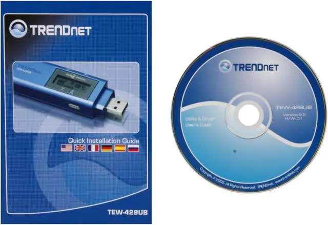 Alt view image 11 of 12 - TRENDnet TEW-429UB Wireless Adapter with HotSpot Detector IEEE 802.11b/g USB 2.0, 1.1 Compliant Up to 54Mbps Wireless Data Rates