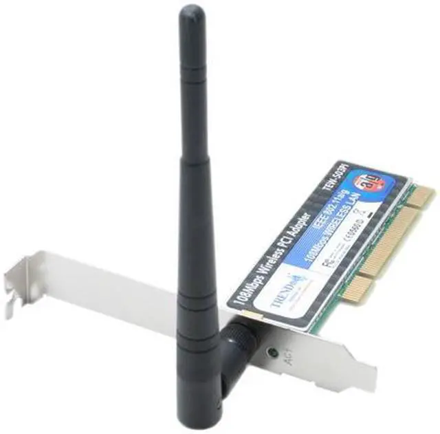 Main image of TRENDnet TEW-503PI Wireless Adapter IEEE 802.11a/b/g 32bit PCI2.2 Up to 108Mbps Wireless Data Rates