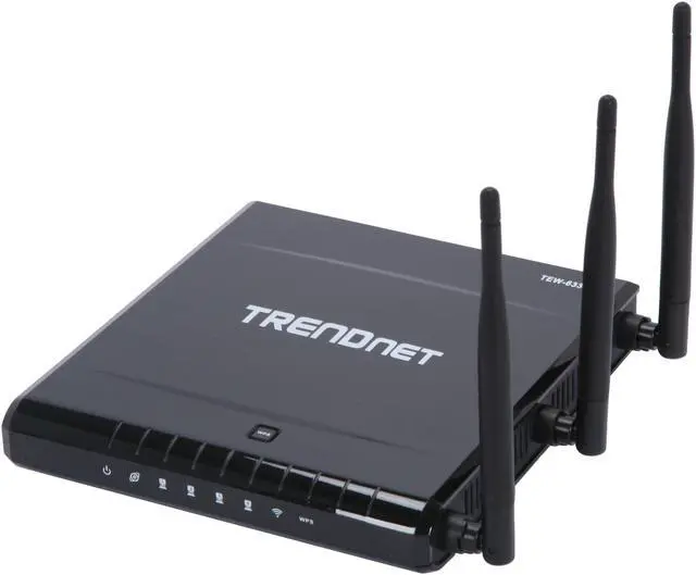 Main image of TRENDnet TEW-633GR Wireless Router IEEE 802.3 (10Base-T) IEEE 802.3u (100Base-TX) IEEE 802.3ab (1000Base-T) IEEE 802.11b IEEE 802.11g IEEE 802.11n (draft 2.0)