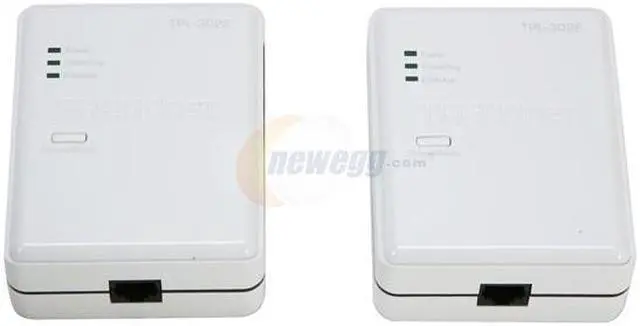 Alt view image 2 of 5 - TRENDnet TPL-302E2K Powerline AV Fast Ethernet Adapter Kit Up to 200Mbps