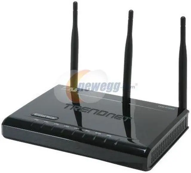 Alt view image 2 of 3 - TRENDnet TEW-672GR 300Mbps Dual Band Wireless N Gigabit Router IEEE 802.3/3u/3ab, IEEE 802.11a/b/g, IEEE802.11n 2