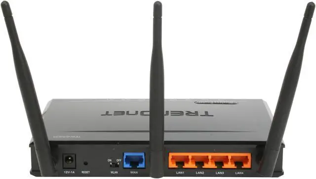 Alt view image 3 of 6 - TRENDnet TEW-639GR Wireless Gigabit Router 802.11b/g/n up to 300Mbps